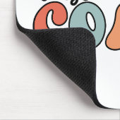 Lehrercoach Retro Mousepad (Ecke)