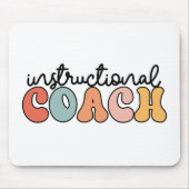 Lehrercoach Retro Mousepad (Vorne)