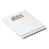 Lehrercoach Retro Notizblock (angewinkelt)