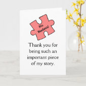 Lehrercoach Vielen Dank Ende der Amtszeit Individu Karte (Gelbe Blume)