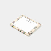 Lehrerdank Schulbedarf Muster Post-it Klebezettel (angewinkelt)