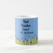 Lehrerdankeschön-Geschenk bester Lehrer überhaupt Kaffeetasse (Mittel)