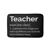 Lehrerdefinition Badematte (Vorderseite)