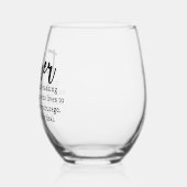 Lehrerdefinition Weinglas Ohne Stiel (Links)