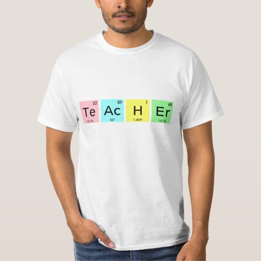 Lehrerelemente T-Shirt (Vorderseite)