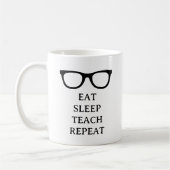 Lehrererwähnungs-Tag Kaffeetasse Geschenk (Links)