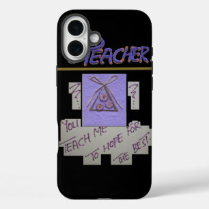 Lehrererwartung für die Schüler iPhone 16 Plus Hülle