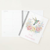 Lehrerexamen Wildblume Kolibri Geschenk Planer (Anzeige)