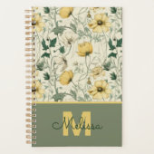Lehrerexamen Wildblumen Botanik Geschenk Planer (Vorderseite)