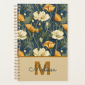 Lehrerexamen Wildblumen Botanik Geschenk Planer (Vorderseite)