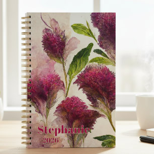 Lehrerexamen Wildblumen Botanik Geschenk Planer