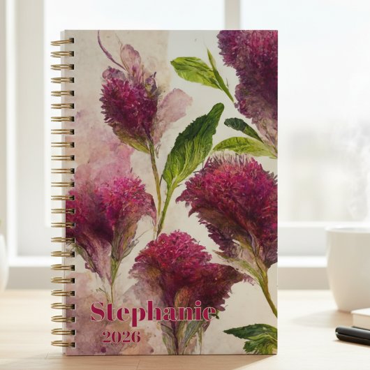 Lehrerexamen Wildblumen Botanik Geschenk Planer