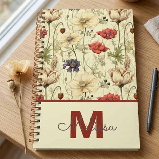 Lehrerexamen Wildblumen Botanik Geschenk Planer