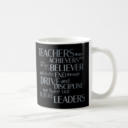 Lehrerformdurchführer Kaffeetasse (Rechts)