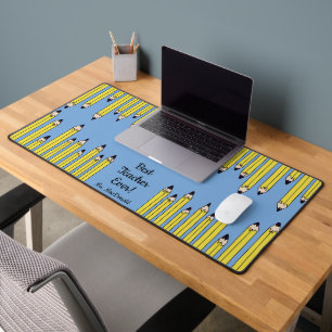 Lehrergeschenk beste Lehrerin aller Zeiten Schreibtischunterlage