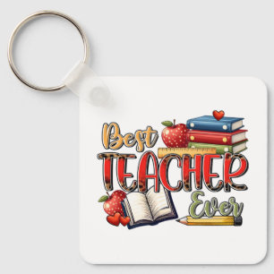 Lehrergeschenk Bester Lehrer überhaupt Schlüsselanhänger