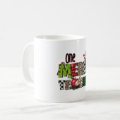 Lehrergeschenk | Ein fröhlicher Lehrer Kaffeetasse (Vorderseite Links)