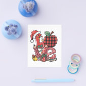 Lehrergeschenk | Frohe Weihnachten Liebe Flyer (Einzeln)