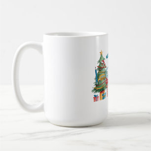 Lehrergeschenk Frohe Weihnachten Lustiger Lehrer Kaffeetasse