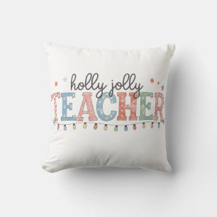 Lehrergeschenk Froher Lehrer Kissen