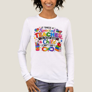 Lehrergeschenk für Autismus-Akzeptanz Tri-Blend Shirt