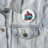 Lehrergeschenk | Gesegneter Lehrer Button (Beispiel)