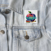 Lehrergeschenk | Gesegneter Lehrer Button (Beispiel)