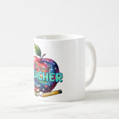 Lehrergeschenk | Gesegneter Lehrer Kaffeetasse (VorderseiteRechts)