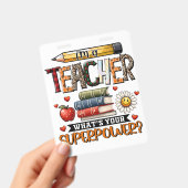 Lehrergeschenk | Ich Bin Ein Lehrer Ausweis (Handheld)
