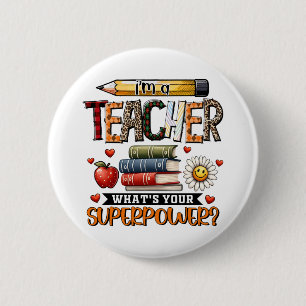 Lehrergeschenk   Ich bin ein Lehrer Button
