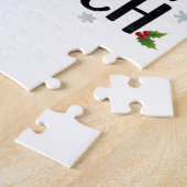 Lehrergeschenk | Ich liebe meine Schüler Schnee vi Puzzle (Seite)