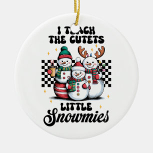 Lehrergeschenk Ich unterrichte die süßesten klei Keramik Ornament