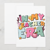 Lehrergeschenk | In meiner Lehrerära (Vorne/Hinten)