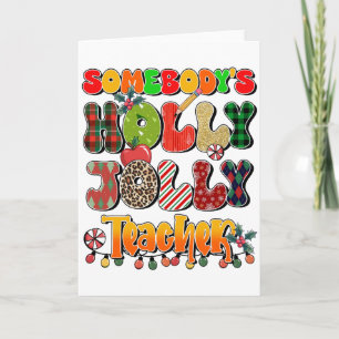 Lehrergeschenk   Irgendjemandes fröhliche Lehrer Karte