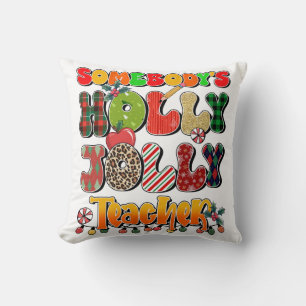 Lehrergeschenk   Irgendjemandes fröhliche Lehrer Kissen