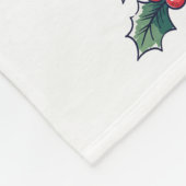 Lehrergeschenk | Santas Lieblingslehrer Fleecedecke (Ecke)