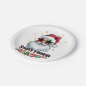 Lehrergeschenk | Santas Lieblingslehrer Pappteller (Schrägansicht)