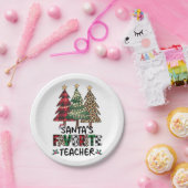 Lehrergeschenk | Santas Lieblingslehrer Pappteller (Party)