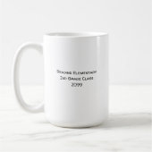 Lehrergeschenk Schulhaus CLASSIC Coffee Tasse (Links)