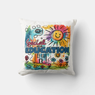 Lehrergeschenk Sonderpädagogik Kissen