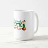 Lehrergeschenk | Sportlehrer Kaffeetasse (VorderseiteRechts)