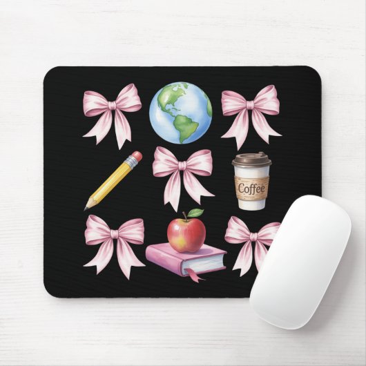 Lehrergeschenke Kaffee Bogen Süß Dankeschön Gesche Mousepad (Mit Mouse)