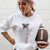 Lehrergruppe Geschenk Rückseite Print Custom Boho Sweatshirt