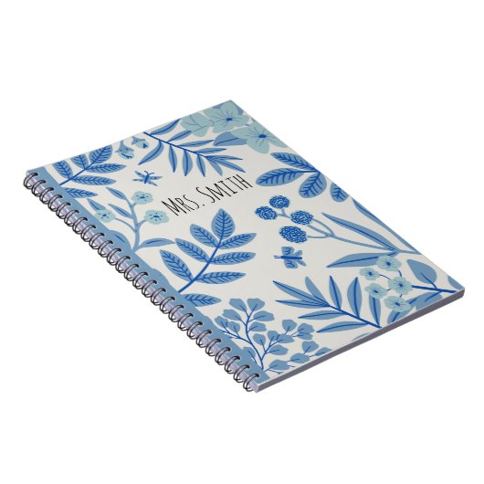 Lehrerheft, personalisiertes Lehrergeschenk, Kunde Notizblock (Rechte Seite)