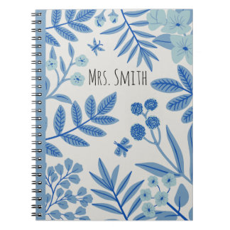 Lehrerheft, personalisiertes Lehrergeschenk, Kunde Notizblock