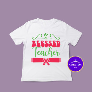 Lehrerhemd Gesegnete Lehrerin T-Shirt