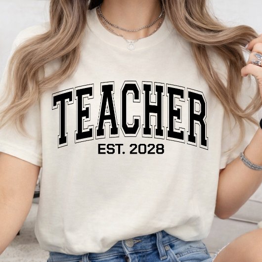 Lehrerhemd, Retro Back to School Teacher Shirt