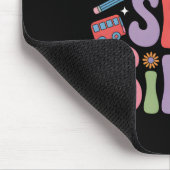 Lehrerin 67 Six Seven Spanischlehrer Zweisprachig Mousepad (Ecke)