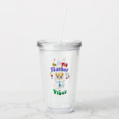 Lehrerin Acryltrinkbecher (Rückseite)