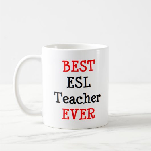Lehrerin, am besten kaffeetasse (Links)